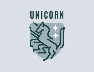 Projekt logo dla firmy UNICORN LOGO | Projektowanie logo